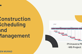 create professional project schedules in primavera p6 or ms project
