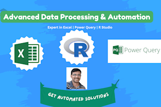 optimize and automate with excel, power query, and r studio