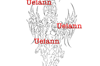 design characters or cartoon tattoo or illustration designs