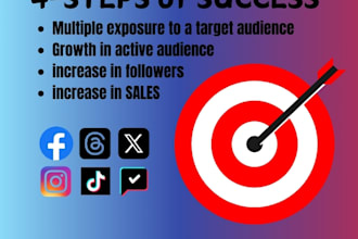manage and promote a social media profile for you