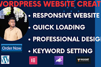 revamp, redesign responsive wordpress website, landing page, blog develop