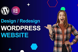 design website or revamp or redesign wordpress website