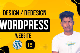 design website or revamp or redesign wordpress website