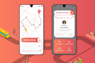 develop bus tracking app, school bus tracking app, gps tracking location app
