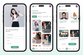 design unique mobile app uiux