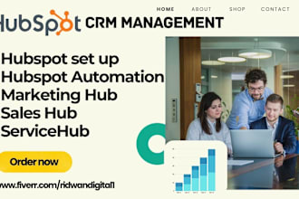 set up hubspot crm  zoho automation hubspot marketing hubspot website