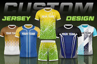 do custom full print sublimation soccer jersey or esports, sportswear for you