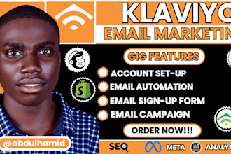 klaviyo email marketing klaviyo flows shopify ecommerce sales email campaign
