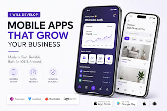 do mobile app development on goodbarber thunkable ios  app softr glide passion