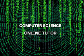 tutor you on variety of computer science subjects