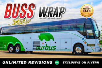 do professional trailer wrap, truck wrap and bus wrap design