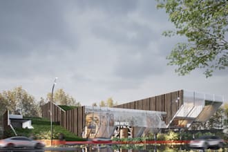 do realistic 3d exterior rendering for houses and buildings