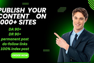 publish your content on high authority stable traffic sites