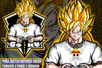 create mascot cartoon logo and mascot character
