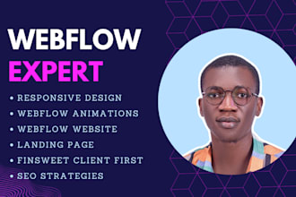 design redesign webflow expert website figma to webflow animation developer