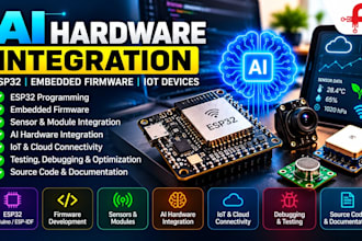 integrate ai modules into embedded hardware and iot devices