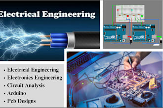 do electrical and electronics engineering, arduino, pcb design tasks