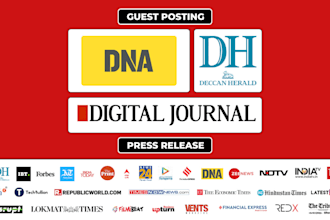do guest posting, press release on dna india, deccan herald and digital journal