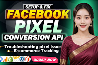 setup facebook pixel conversion API, meta pixel and server side tracking by GTM
