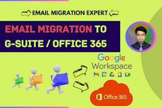 migrate your email to google workspace, office365