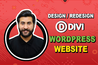 design or redesign divi wordpress website or divi theme customization