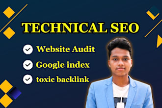 technical seo website audit fix google indexing issue disavow toxic backlink