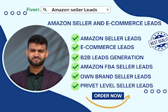 provide b2b amazon seller leads and ecommerce store email list