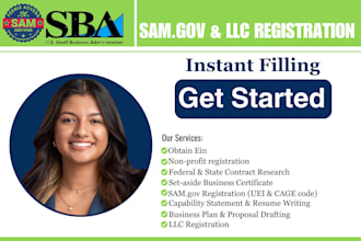 do us llc, get ein, nonprofit, do sam gov registration, obtian uei, cage code,