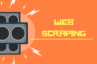 do python web scraping, data mining and data scraping