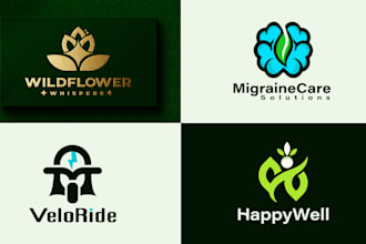 do modern minimalist luxury business brand logo design