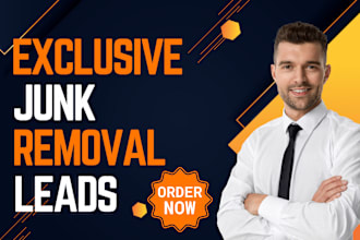 generate junk removal leads, trash removal leads via ads, junk removal website