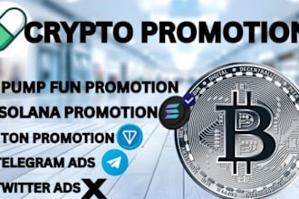 do crypto telegram promotion crypto sol memecoin marketing to
