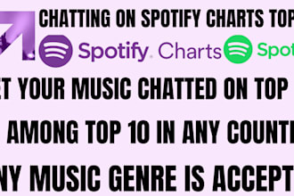 instantly chart your spotify track to top 10 on spotify chart