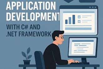 create applications for windows in c sharp vb net and winform