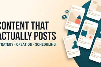 manage your instagram tiktok and facebook with daily content and captions