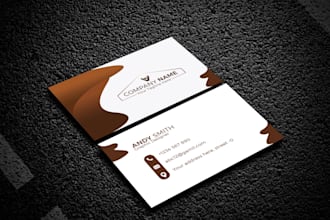 design extraordinary business card and stationary