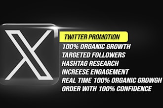 do organic twitter growth and increase targeted followers