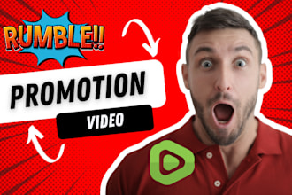 do organic USA rumble channel promotion, channel promotion to real audience