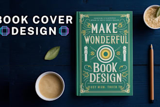 provide unique, premium, elegant looking book cover design