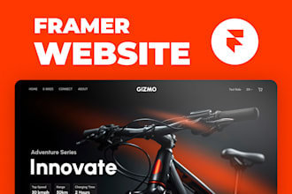 design a responsive framer saas landing page website with lottie animation