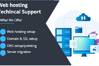 do expert web hosting server management and configuration