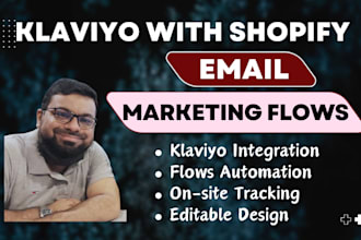 set up klaviyo and shopify email marketing flow