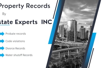 pull probates, code violations divorce leads with skiptracing