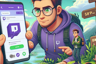 do twitch channel promotion to grow views, and active followers