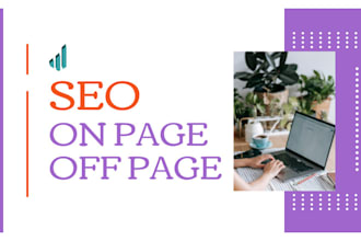 rank your website with local SEO, on page, off page search engine optimization