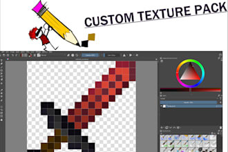 create a minecraft resource or texture pack for you