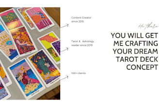 craft your dream tarot deck concept