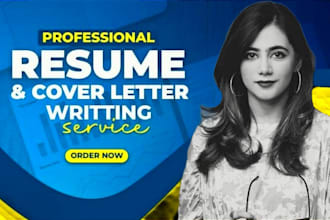 write professional resume for IT, cyber security and other fields
