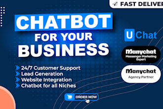 chatbot automation using manychat and uchat