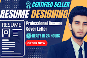 design and make your professional modern resume